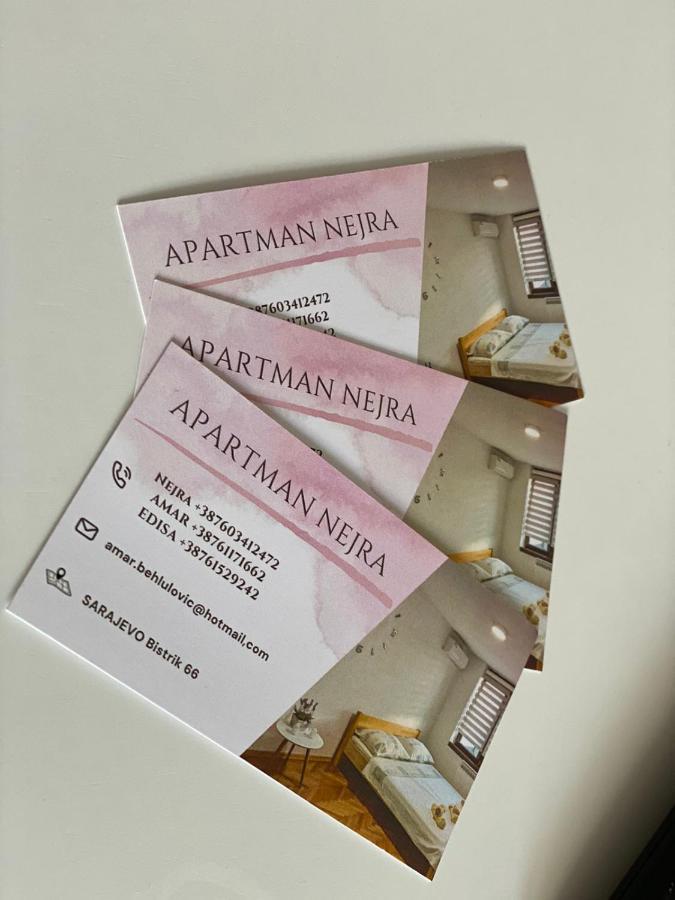 Apartament Nejra Sarajewo Zewnętrze zdjęcie